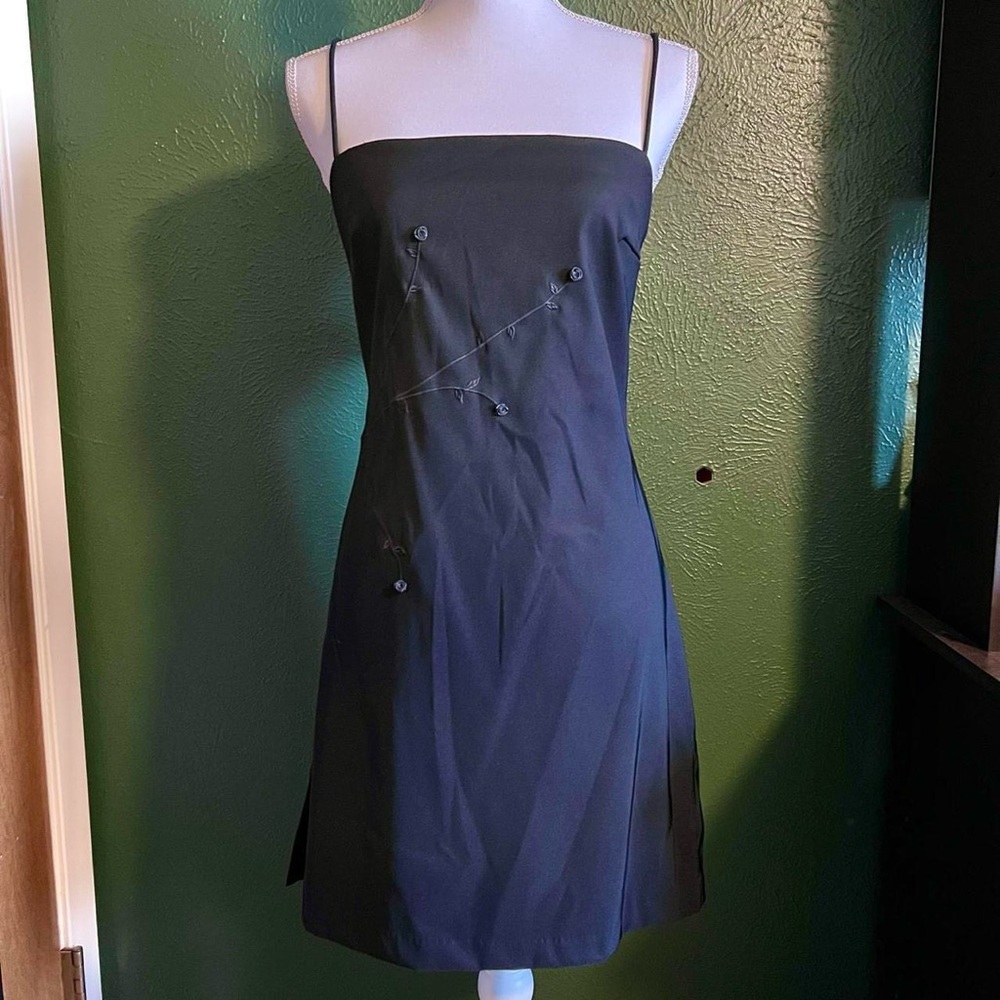 Black Spaghetti Strap Dress